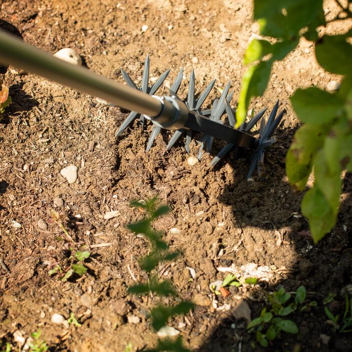 Image du produit UPP Fraise de jardin 2 en 1 Outil à main Cultivateur Émietteur de sol Fraise en étoile