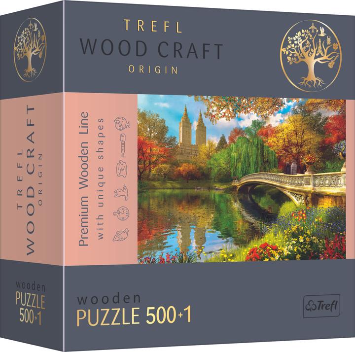 Trefl Holz Puzzle Central Park 500+1T (501 Teile)