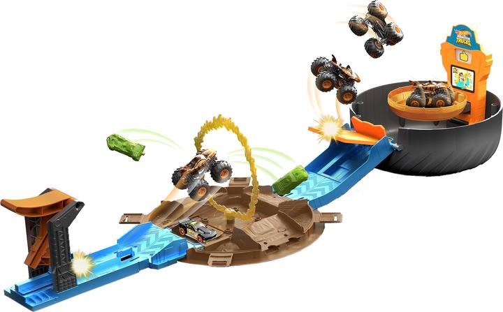 Produktbild Hot Wheels Monster Trucks - Stunt-Reifen-Spielset
