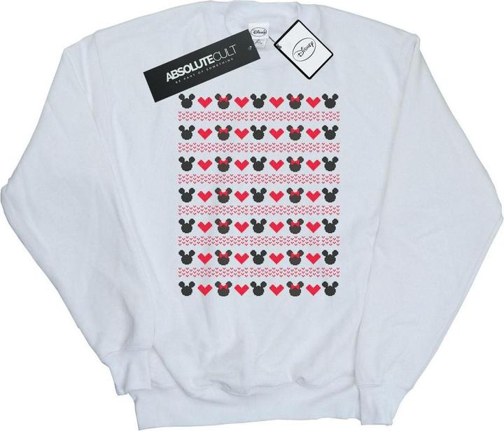 Produktbild Disney Mickey And Minnie Christmas Hearts Sweatshirt (L)