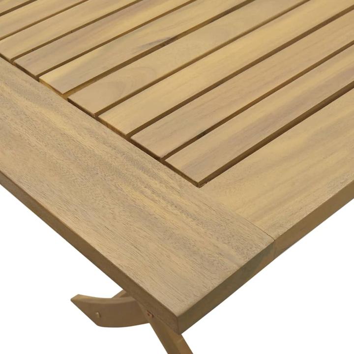 Produktbild VidaXL Gartentisch Klappbar Akazie (70 cm)