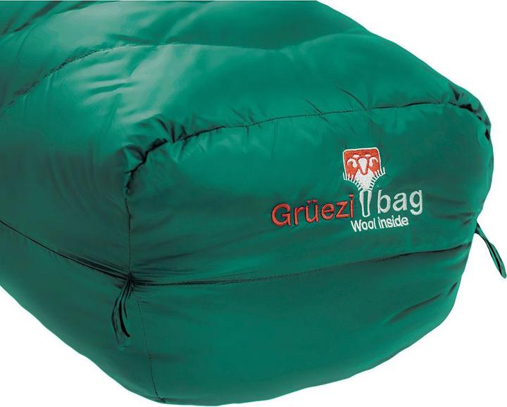 Actual product image Grüezi Bag Biopod DownWool Subzero 200 Sleeping Bag (230 cm)