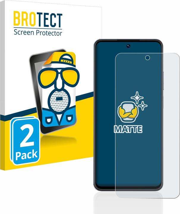 Produktbild BROTECT Entspiegelungs-Schutzfolie Displayschutz Matt (2 Stück, Realme C55)