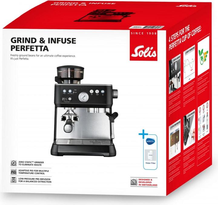 Immagine prodotto Solis Grind&Infuse PERFETTA (Tipo 1019) nero