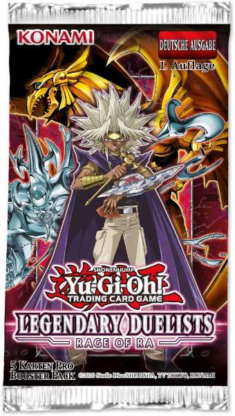 Actual product image Yu-Gi-Oh : Legendary Duelists - Rage of Ra Display (German, Booster display)