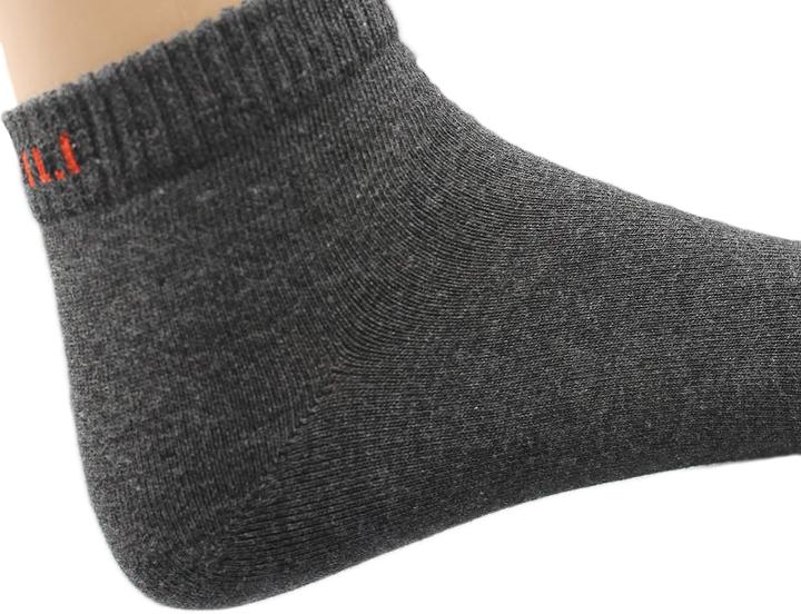 Image du produit Casativo Lot de 3 chaussettes courtes & quarts pour hommes Gr. 39-42 Bleu foncé/gris/noir (Lot de 3, 39 - 42)