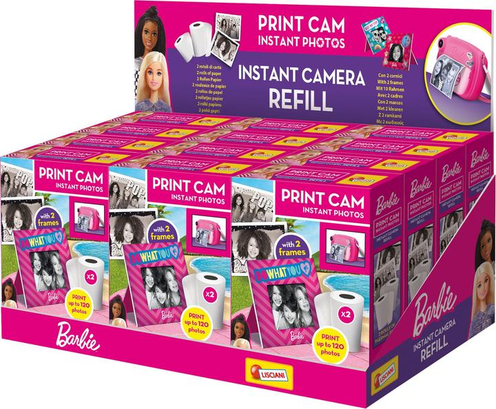 Actual product image Lisciani Rollers for the Barbie Print Cam machine - 2 sztuki