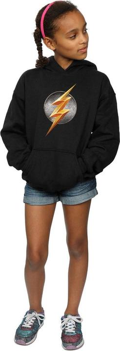 Image du produit - Sweat à capuche JUSTICE LEAGUE MOVIE FLASH EMBLEM - Fille (116)
