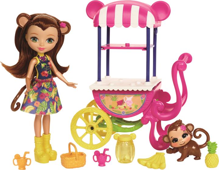 Produktbild Enchantimals Merit Monkey und Obst-Stand