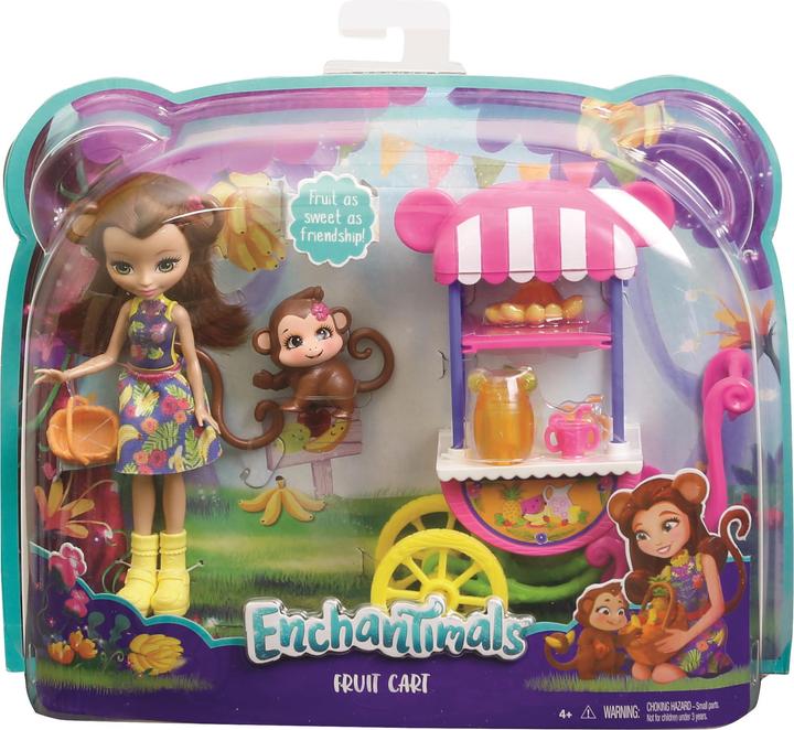 Produktbild Enchantimals Merit Monkey und Obst-Stand