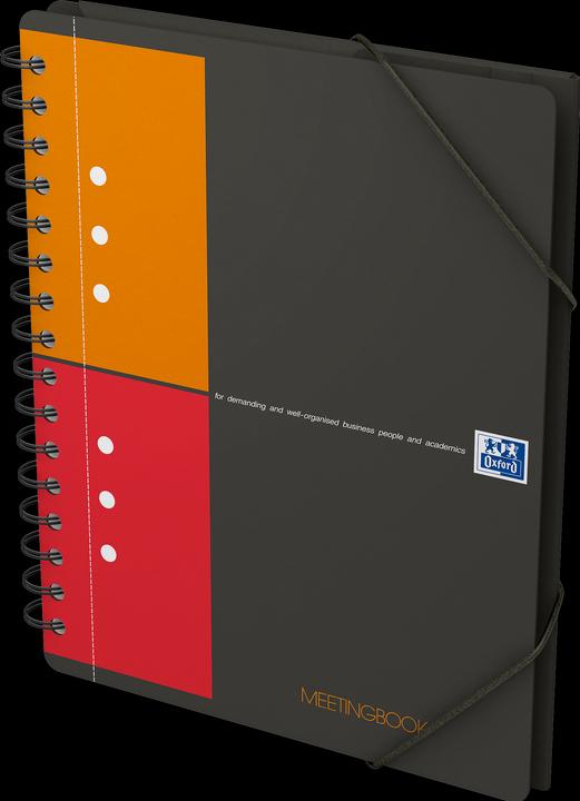 Produktbild Oxford Meetingbook (A5+, Kariert, Weicher Einband)