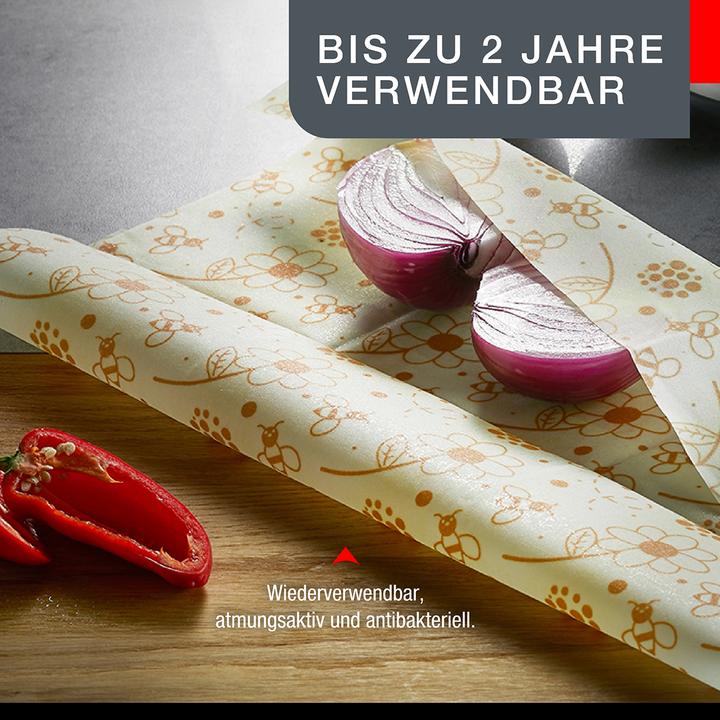 Actual product image GEFU Beeswax cloth set Beeways 3 pieces (3 x)