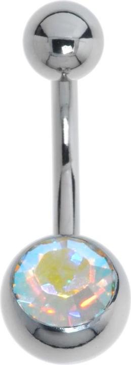 Bijouteria Bauchpiercing (Edelstahl, Zirkonia)