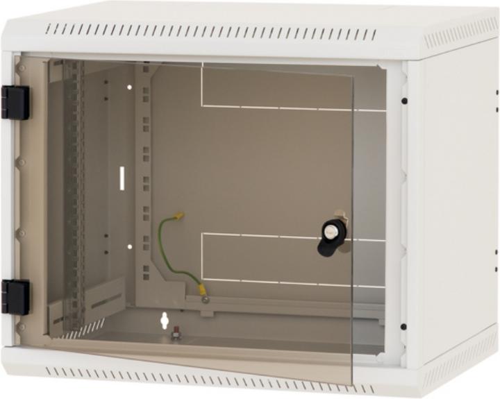 Image du produit Triton RBA-04-AS5-CAX-A1 - Répartiteur mural 19", monobloc, 4 UH, 495 mm de profondeur (4 HE, Rack 19 pouces)