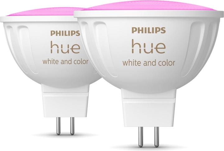 Image du produit Philips Hue White & Colour Ambiance (GU5.3, 6.30 W, 400 lm, 2 x, G)