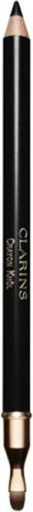 Actual product image Clarins Crayon Khol Long-Brush & Sharpener (01 Carbon Black)