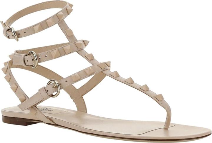 Actual product image Valentino Garavani Rockstud Flip-Flop Sandals (35.5)