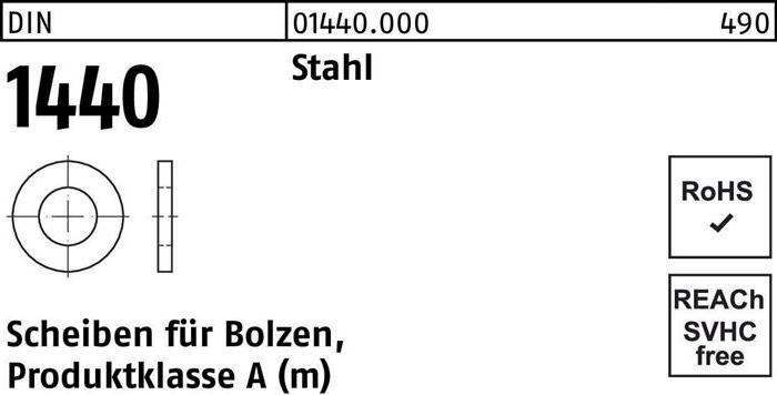 Actual product image Reyher Flat washer DIN 1440 f.Bolzen