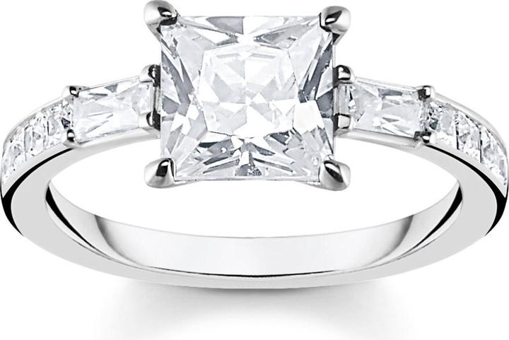 Produktbild Thomas Sabo Ring Weisse Steine Silber (56, 925 Silber)