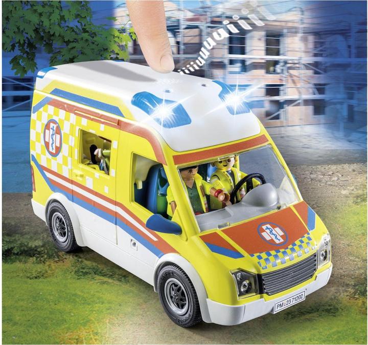 Immagine prodotto Playmobil 71202 Ambulanza con luci e suoni (71202, Playmobil City Life)