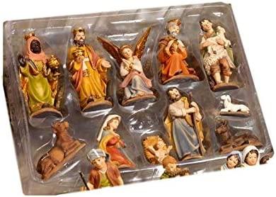 Actual product image Paben Articoli Religiosi Complete figurine collection for the nativity scene