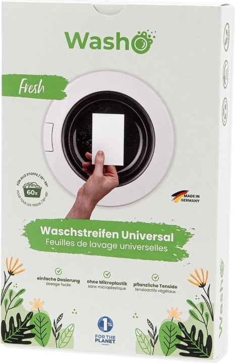 Immagine prodotto Washo Waschstreifen (60 Cicli di lavaggio, Salviette)