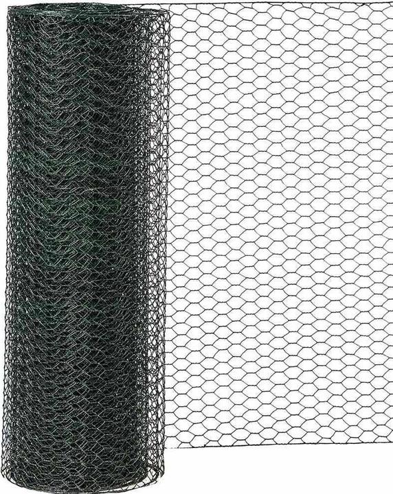Produktbild Siena Garden 6eck-Geflecht 25m grün ummantelt