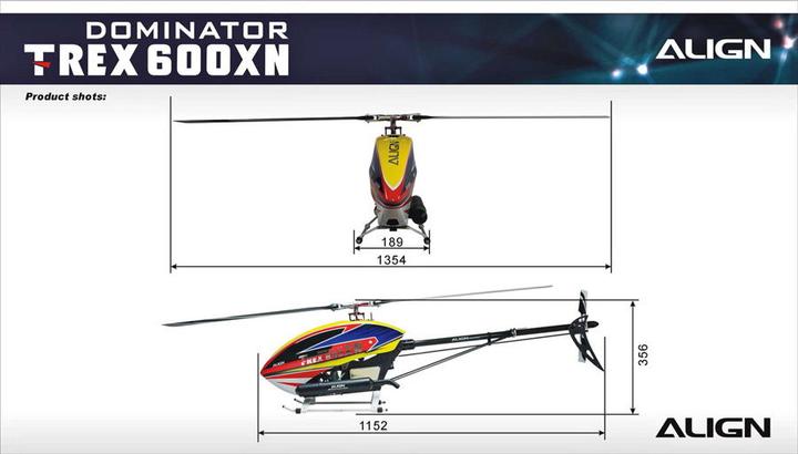 Immagine prodotto Align Combo T-REX 600XN