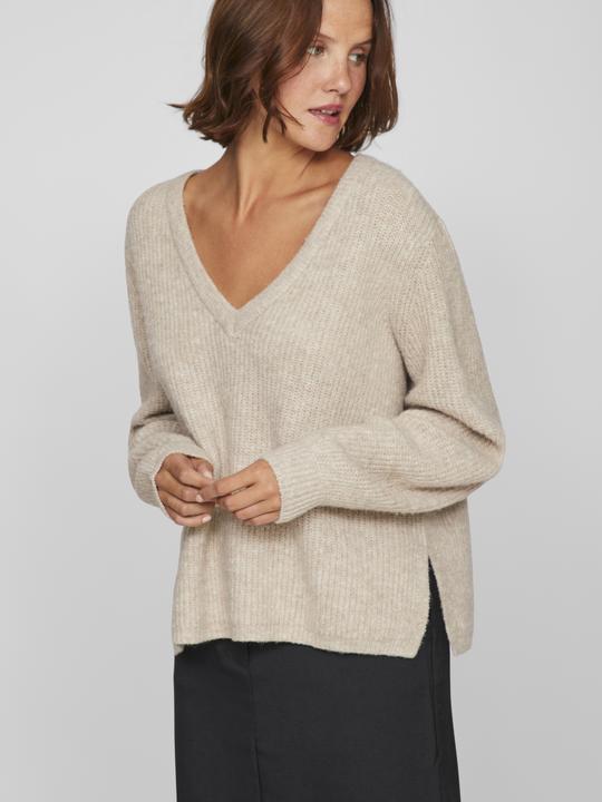 Actual product image Vila V-neck knit jumper (S)