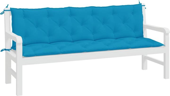 Produktbild VidaXL Gartenbank-Auflagen 2 Stk. O x ford-Gewebe (180 x 50 x 7 cm)