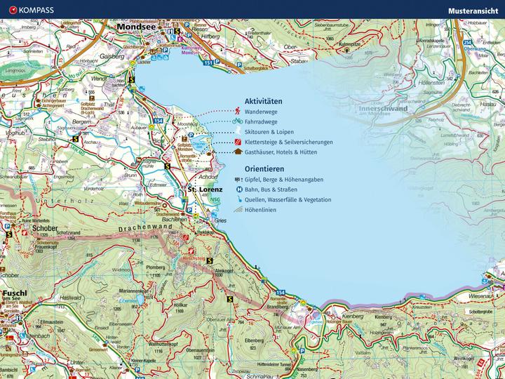 Immagine prodotto Set di mappe escursionistiche 202 Linz e dintorni, Mühlviertel, Wels, Steyr (2 mappe) 1:50.00