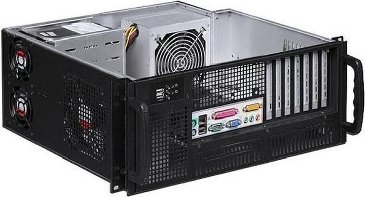 Actual product image Techly I-CASE MP-P4HX-BLK6 computer case rack (ATX)