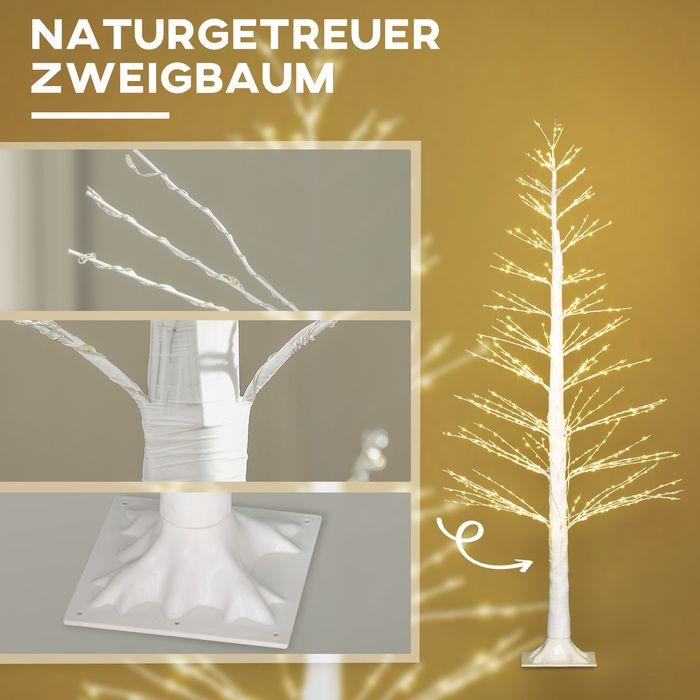 Immagine prodotto Swisshandel24 150 cm Lichterbaum Kunstbaum mit 600 LED, LED Weihnachtsbaum, Indoor und Outdoor