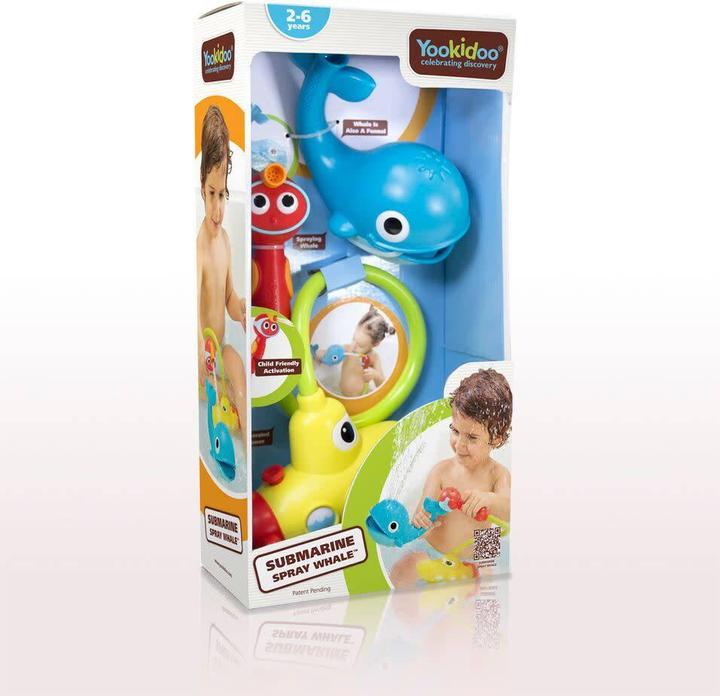 Actual product image Yookidoo Submarine Spray Whale