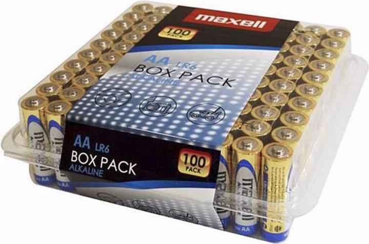 Maxell Boîte LR6 AA (100 pcs, AA)