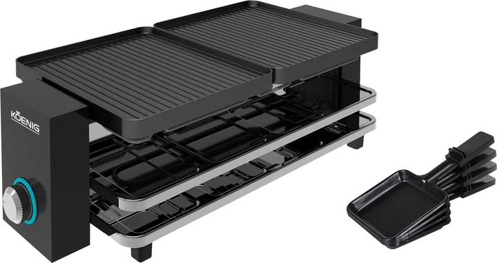 Actual product image Koenig Raclette grill
