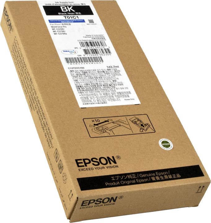 Actual product image Epson Ink C13T01C100 Black XL (FC)
