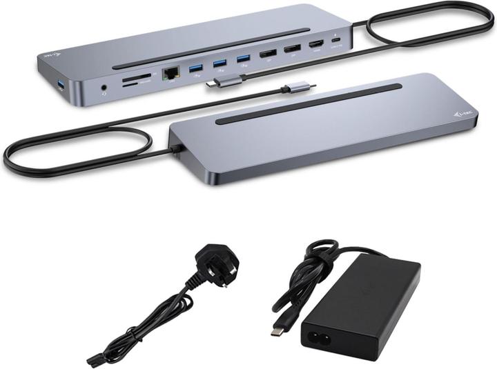 Actual product image i-tec USB-C Hub (USB-C, 8 Ports)