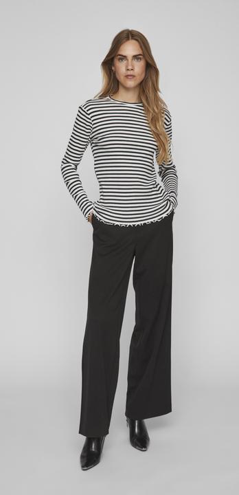 Actual product image Vila Ribbed top with long sleeves (XS)