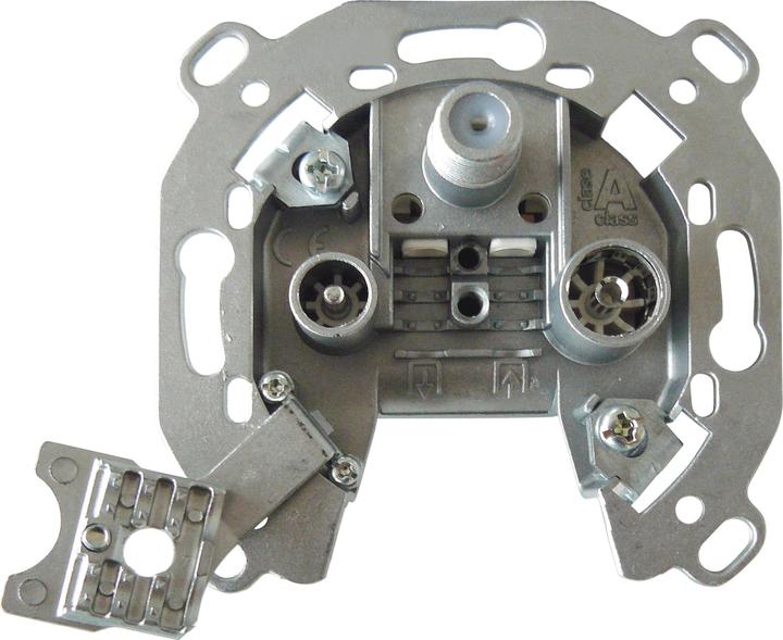 Produktbild Televes KMD12ST TV (koaxial) Metallisch Steckdose (KMD12ST) (8 dB, Antennendose)
