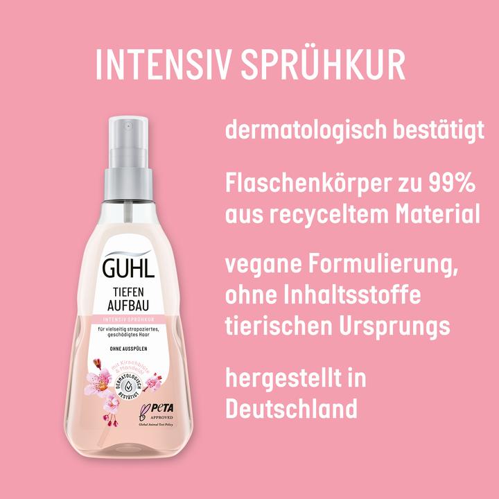 Produktbild Guhl Tiefenaufbau intensiv Sprühkur für strapaziertes und geschädigtes Haar (180ml) (180 ml)