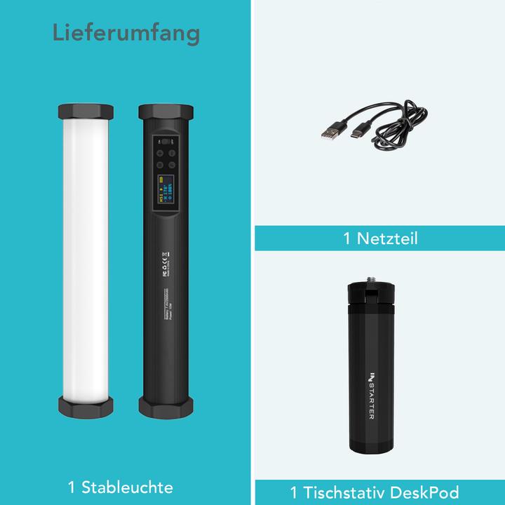 Image du produit Wiltec Spectar RGB LED M-Tube 0.6 (Lampe à tige)