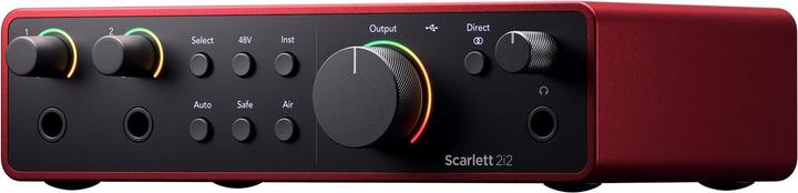 Actual product image Focusrite Scarlett 2i2 – 4th Generation (USB)