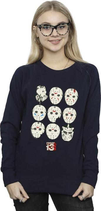 Actual product image Dick Smith Womens/Ladies Jason Masks Sweatshirt (L)