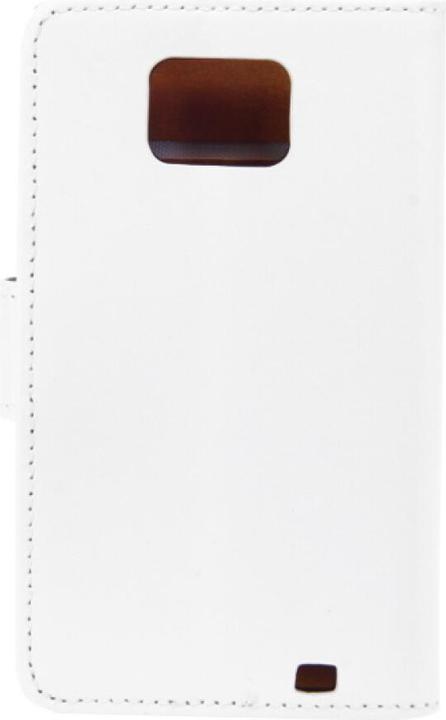 Produktbild OEM Slim Leather Book Case Galaxy S2 - White 4250710543199 (Samsung Galaxy S II i9100)