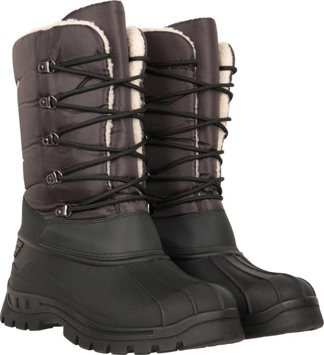 Actual product image Mountain Warehouse Mens Plough Sherpa Lined Snow Boots (43)