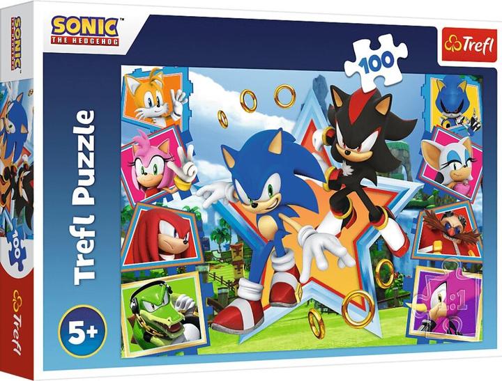 Actual product image Jakks Pacific Sonic Puzzle - Sega (100 pieces)