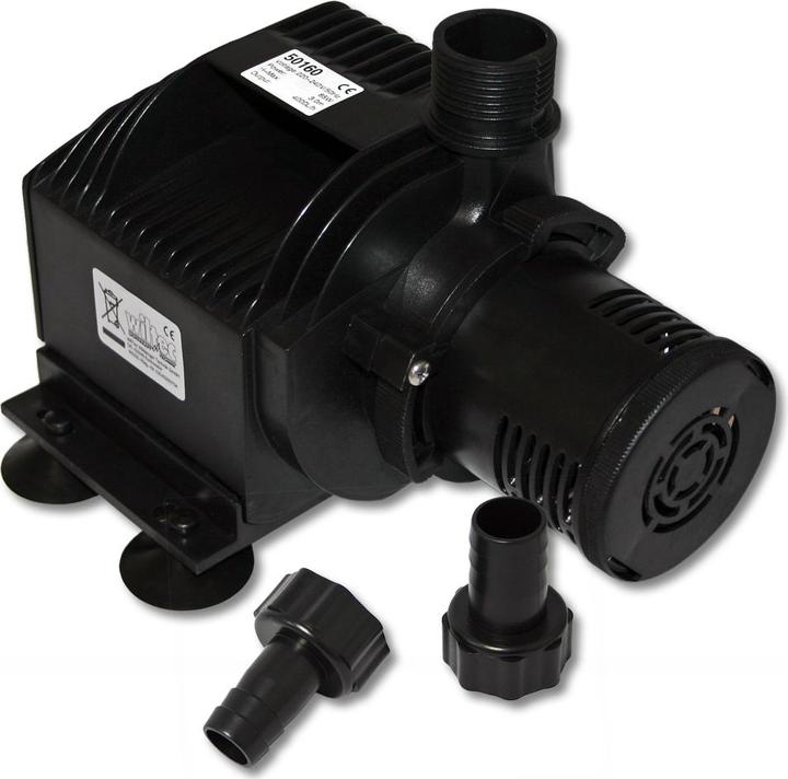 Actual product image Wiltec Pressure Pond Filter Set 6000l 11W UVC Clarifier 25m Hose 65W Pond Pump