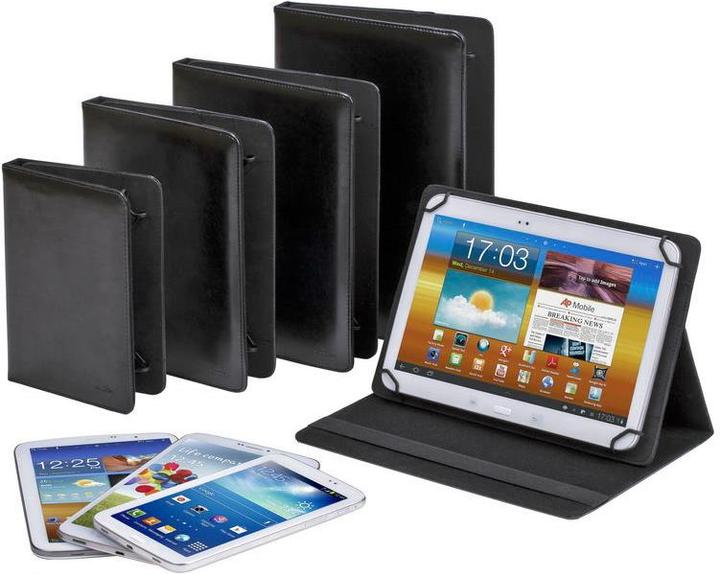 Image du produit Rivacase Orly 3007 (iPad 2012 (3ème gène), Galaxy Tab 3 10.1 (2013), Galaxy Tab 2 10.1 (2012), iPad 2012 (4e gène), Galaxy Tab 4 10.1 (2014), 9 - 10" Tablets, Plateaux de 9,7 - 10,1")