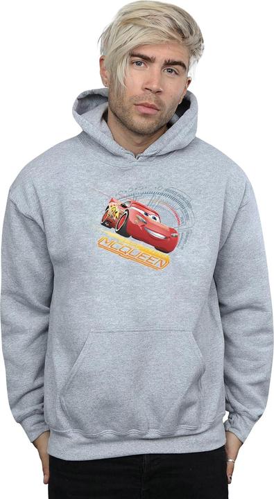 Immagine prodotto Disney Cars Lightning McQueen Felpa con Cappuccio Uomo (L)
